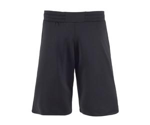 Nero o Grigio Poliestere Francese Spugna Pantaloncini Combat - Due Lato Tasche