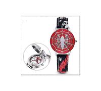 (Nero) Orologio al quarzo impermeabile con infradito Spider-Man per bambini