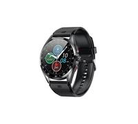 (Nero) Orologio intelligente M3 da uomo IP68 impermeabile con cardiofrequenzimetro Bluetooth e pulsante