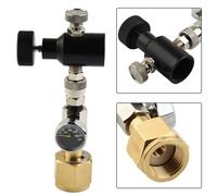Nero Orologio Ricarica Adattatore CGA320 Riempimento Stazione Gas A 8mm Maschio