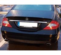 Diffusore Posteriore Adatto A per Mercedes CLS W219, Nero Ossidiana