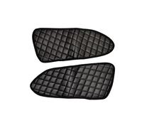 Nero Pannello Porta Tappetini Eco Pelle Cover per Mercedes MP4 2011 + Trucks