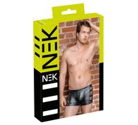 Nero Pantaloni Di NEK Im Betonenden Aspetto Opaco Con Sottostante