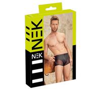 Nero Pantaloni Di NEK Im Betonenden Aspetto Opaco Con Trasparente Netz-Einsätzen