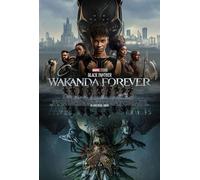 Nero Panther Wakanda Forever Originale Film Poster - Final Stile Letitia Wright