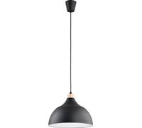 Nero Pendelleuchte Ø33cm Interno Bianco Sala Soggiorno Cucina Retrò Lampada
