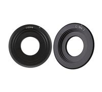 Nero per anello adattatore per obiettivo della fotocamera M M2 M3 CCTV