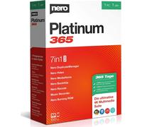 Nero Platinum 365 | 1 utente | 1 anno | versione completa | PC + cellulare | ...