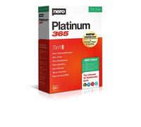 Nero Platinum 365 | Suite Multimediale Completa | Video Editing 4K/8K | AI Gestione Foto | Converti e Masterizza DVD/CD | Backup & Ottimizzazione PC | Licenza 1 Anno | 1 PC | Windows 11/10/8/7