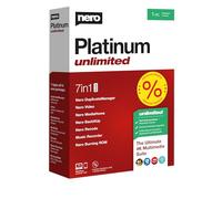 Nero Platinum Unlimited|Professional|1|One-time purchase - Perpetual License|PC|Disc
