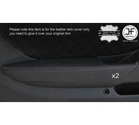 Nero Punto 2X Porta Bracciolo Pelle Cover Per Chevrolet Camaro