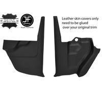 Nero Punto 2X Vera Pelle Scatola Coperture Decorazione Per Range Rover Classic