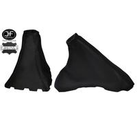 Nero Punto Cambio IN Pelle Ghetta Del Freno a Mano Per Opel Omega B 1994-1999