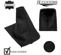 Nero Punto Pelle Coperchio Ingranaggi + Plastica Telaio Per Isuzu D Max