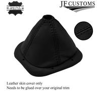 Nero Punto Per Morris Minor 1000 55-71 pelle Ghetta Per Sopra The Gomma