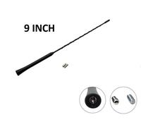 Nero Radio Stereo Gomma Tetto Supporto Auto Furgone Asta Antenna Ariel Frusta