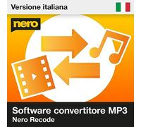 Nero Recode | Software Convertitore MP3 | Converti Audio e Video in MP3, WAV, FLAC, MP4 | Estrai Audio da DVD e Film | Licenza a vita | 1 PC | Windows 11/10/8/7