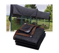 Nero Rete Ombreggiante Esterno al 90% con occhielli, Telo Ombreggiante con resistente ai raggi UV, traspirante, per giardino, serra, patio, pollaio e canile A 15x15piedi / 4.5x4.5m