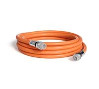 Nero RG6 Cavo coassiale (Cavo coassiale), Made in The USA, con connettori a Compressione, F81/RF, Digitale coassiale per Audio/Video, Cabletv, Antenna, e Satellite, CL2 3 ft Orange - Direct Burial