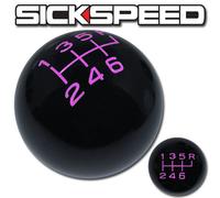 Nero/Rosa Vintage Cambio Pomello Per 6 Velocità Corto Throw Selettore UN2 Kit