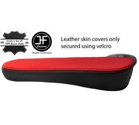 Nero & Rosso 1X Sedile Conducente Bracciolo Pelle Cover Per Renault Master 10-18