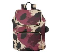 Nero Rosso Leopard Print Progettato Delle Donne Zaino Borsa Moda Casual Zaino Borse a Spalla per il Lavoro di Viaggio Shopping bolso viajero para mujer