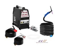Stamos Germany Stamos Power ² Saldatrice ALU - TIG CA/CC - 220 A - cavo di 8 metri - a impulsi - 4250928697813