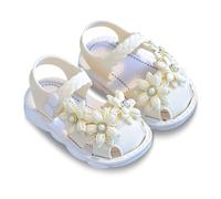 Nero Sandali Bambina Sandalo Estive Eleganti Scarpe Estive Aperte Moda Leggere Sandali Spiaggia Ragazza Con Strappo Morbidi Comodi Sandaletti Principesse Piatte Sandalini Gomma Antiscivolo 39 Bianco