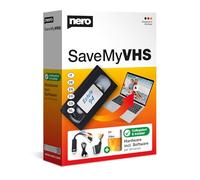 Nero SaveMyVHS - Digitalizzatore VHS, S-VHS e Hi8 | Video Grabber USB con Software Video | Converti Videocassette su PC | Plug & Play | Windows 11/10