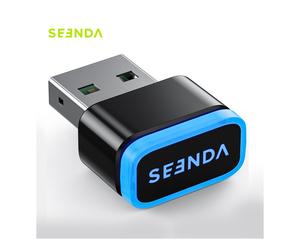 (Nero) Seenda DK16 Mouse Jiggler, Mouse Mover Shaker non rilevabile, simula i topi senza driver,