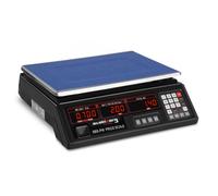 Nero Selezionatrice ponderale - 30 kg / 2 g - 33 x 24 cm - 6 LED | Steinberg Systems
