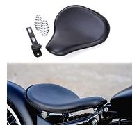 Nero Sella moto bobber con Kit staffa di montaggio per molle monoposto moto in pelle per Bobber Sportster XL883 1200 48 Forty Eight Softtail Dyna Street Glide Chopper customed. …