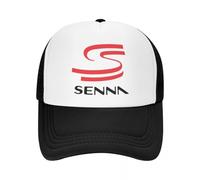 Nero Senna Ayrton Motorsports Casual Mesh Berretto da Baseball Mens Grid Snapback Caps Nuova Tendenza Cappello Crema Solare