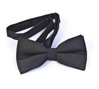 Nero Seta Papillon Prodotto Nel Regno Unito Inscatolato Pronto Legato