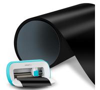 Nero Smart Iron On per Cricut Joy, pellicola per plotter in tessuto, 14 x 200 cm, per trasferimento termico intelligente, rotolo di vinile flessibile, da applicare con ferro da stiro, senza tappetino