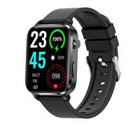 (Nero)Smartwatch, Smartwatch per diabetici, Smartwatch per la glicemia per donne e uomini, Orologio