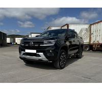 Nero Spoiler Barra + Bianco LED Per VW Volkswagen Amarok 2023 + 4x4 Inox