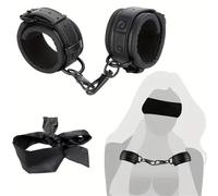 Nero Spugna in pelle gomma Party Game Play Polsini Props