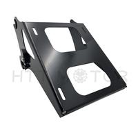 Nero Staccabile 2Up Tour-Pak Bagagli Cremagliera Per Harley Touring Strada King