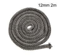 Nero Stufa / Fuoco Corda a Legna 10/12mm Log Burner Guarnizione Della Porta