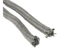 Nero Stufa / Fuoco Corda a Legna 14/16mm 2m Lunghezza Log Burner Porta Sigillo