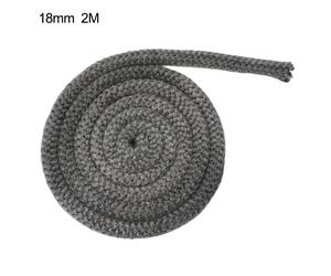 Nero Stufa Fuoco Corda a Legna 18mm/20mm 2m Lungo Log Burner Porta Sigillare