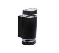 Nero su e Giù Attacco a Parete Luce Facciata Faretto Zew El Zew EL-235U-B