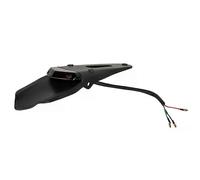 (Nero) Supporto per targa parafango posteriore per moto 12V per moto enduro fuoristrada CRF YZ Motobike