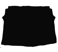 NERO Tappeto tronco velluto per Mercedes S C126 SEC coupe 1979-1994