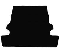 NERO Tappeto tronco velluto per Toyota Land Cruiser V8/200 7per 2007-...
