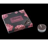 Nero Tealight - 9 Pezzi - Oppio - Gotico Tea Light Candela Decorazione