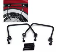 Nero Throw-Over Bisaccia Supporto per 2018-up Softail Sottile Flsl Fxbb