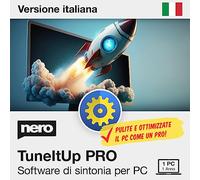 Nero TuneItUp PRO | Software per Ottimizzare e Pulire PC | Velocizza Windows | Avvio più Rapido | Navigazione Web più Veloce | Ottimizzazione Sistema | Licenza Annuale | Windows 11/10/8/7 | 1 PC