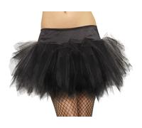 Nero Tutu Frilly Sottoveste Adulti Donna Smiffys Accessorio per Costume